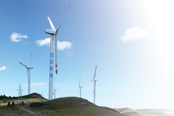 پروژه برج های مولد برق بادی 1/5 مگاواتی برای شرکت داتانگ ژویون